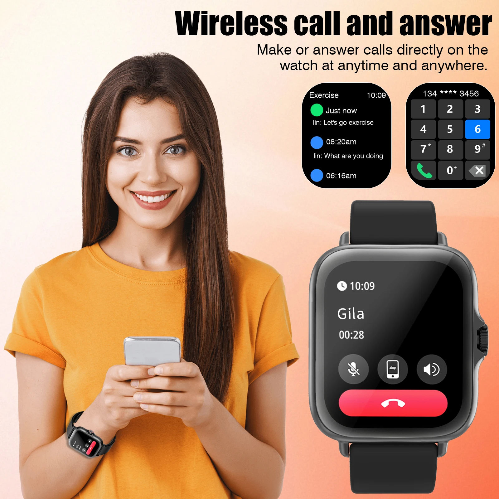 Smart Watch, Chiamata/Dial wir - Smartwatch Iphone Watches For Women recensione e prezzo