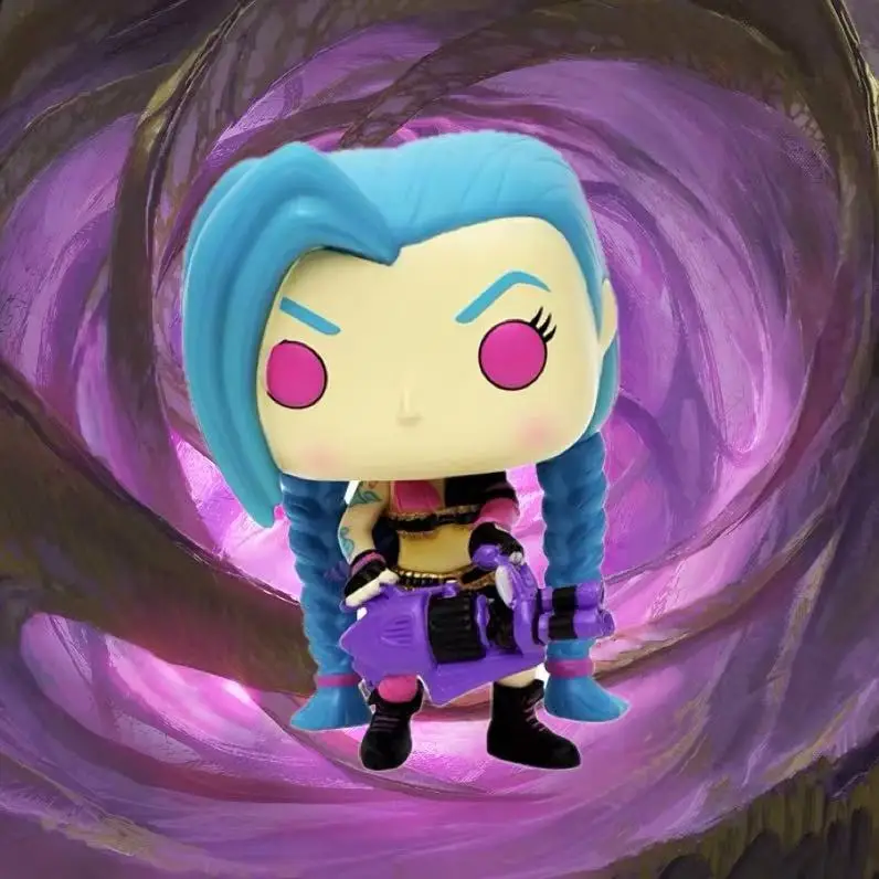 Jinx Vi Ashe Braum Leesin Thresh League of Legends Figure Genuine Original Packaging Brand New - view 2