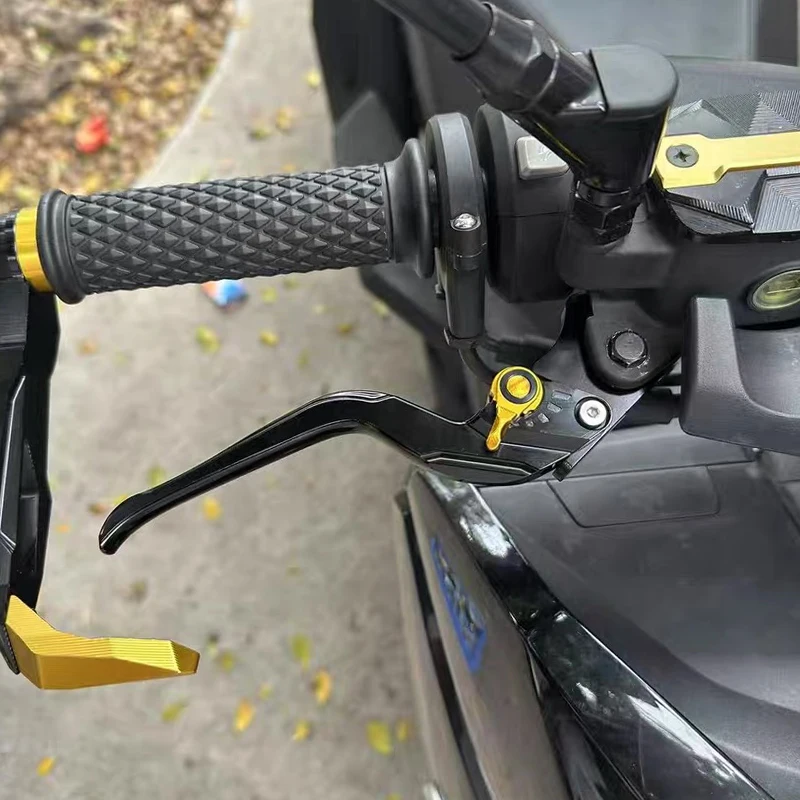 For YAMAHA TECH MAX TMAX560 T-Max TMAX 530 DX SX 500 560 New Brake Clutch Lever Motorcycle CNC Adjustable Brake Clutch Levers