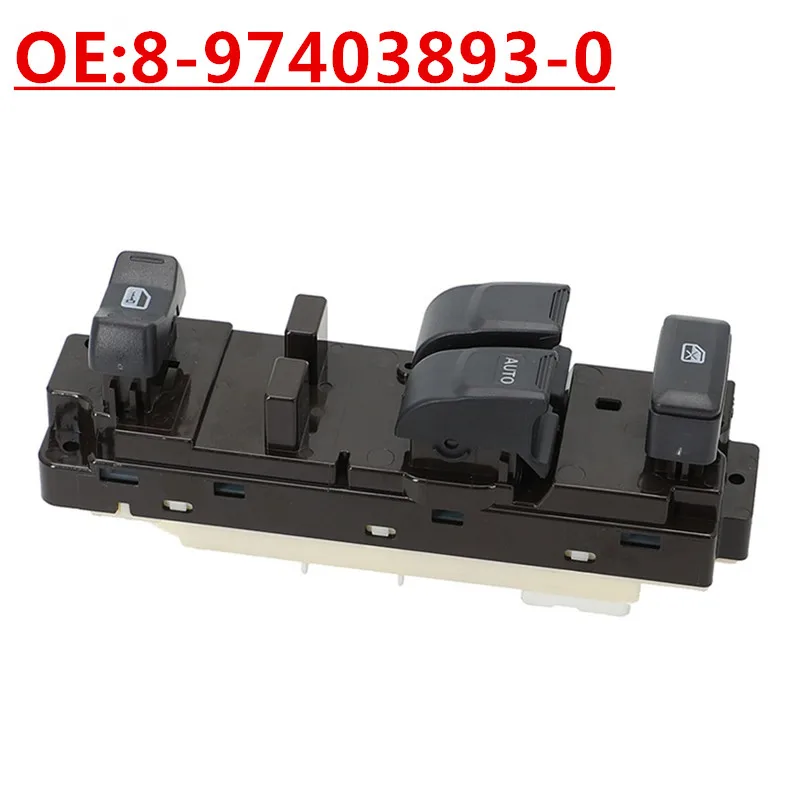 

OE:8-97403893-0 Suitable For Isuzu D-MAX Auto Parts Powered Glass Lifter Main Control Windows Switch