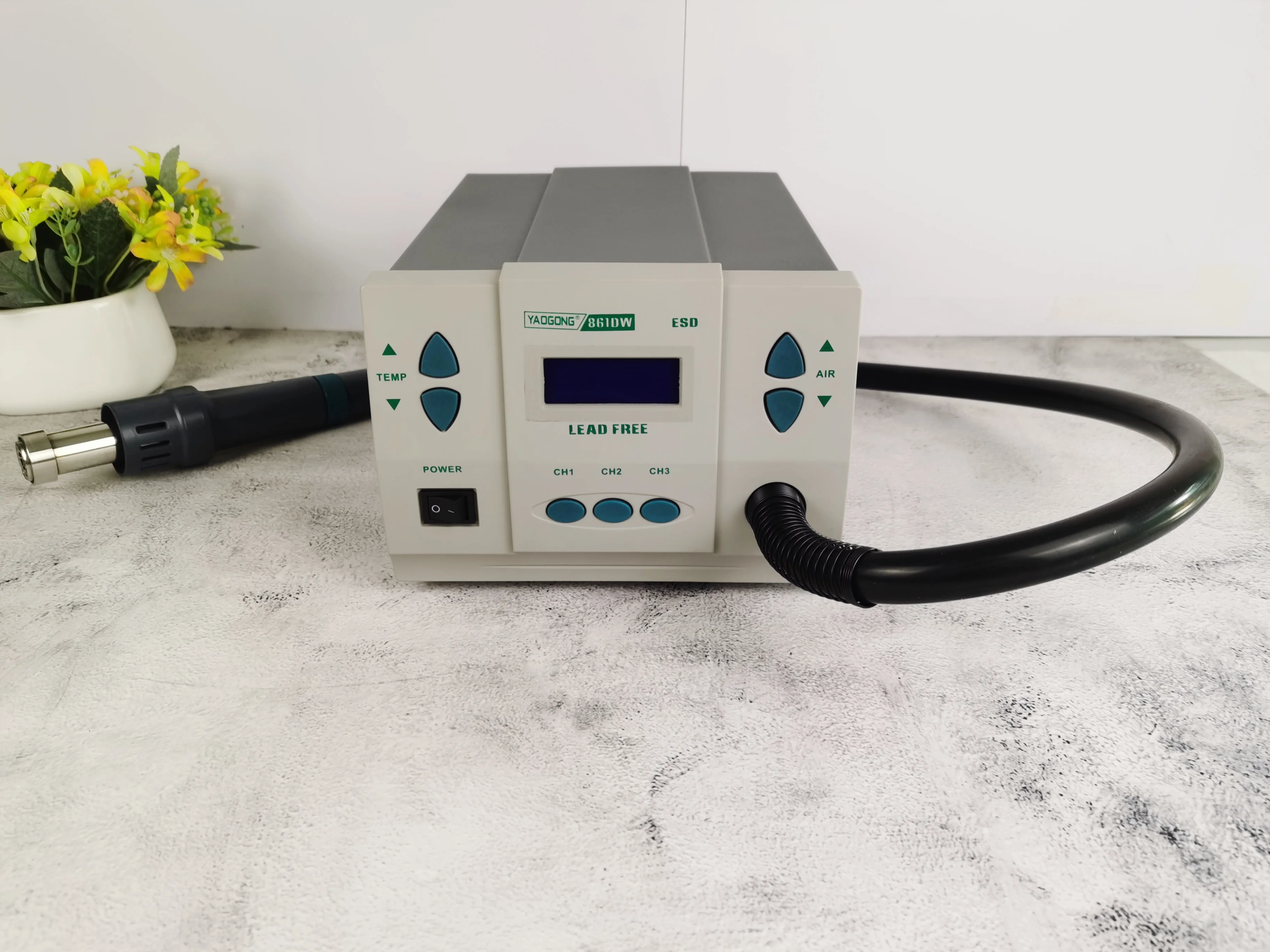 Stazione di Saldatura CPU 1000W 220V 861DW per PCB, Telefoni, LCD, Schermi Touch YAOGONG