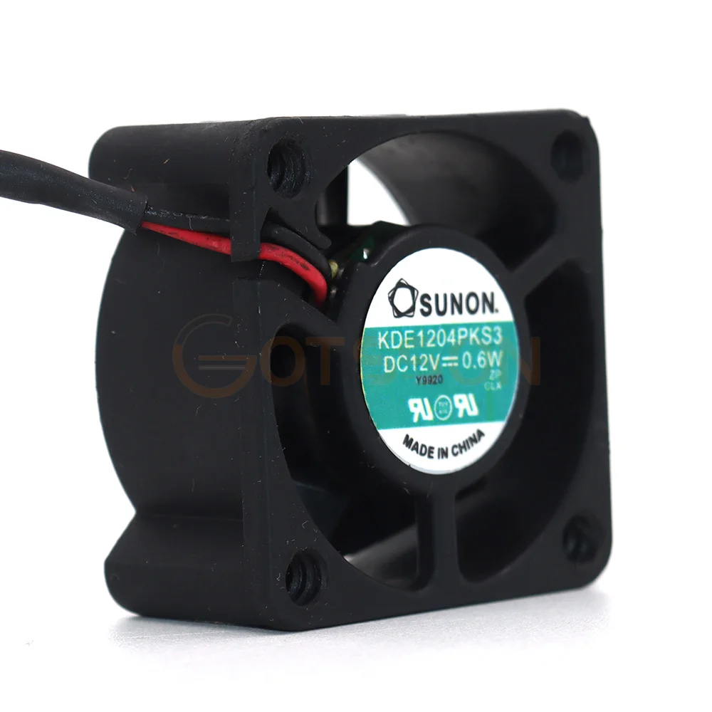 

40mm cooling fan for KDE1204PKS3 DC 12V 0.6W cooling silent small fan 4020 4cm cooler 40*40*20mm
