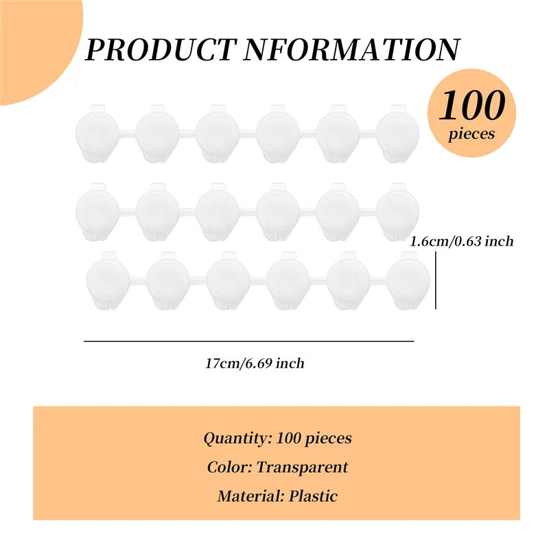 DN-100 شرائط 600 أوعية شرائط طلاء فارغة كوب طلاء حاويات تخزين بلاستيكية شفافة لوازم الرسم الحرفية (3 مل/0.1 أونصة)