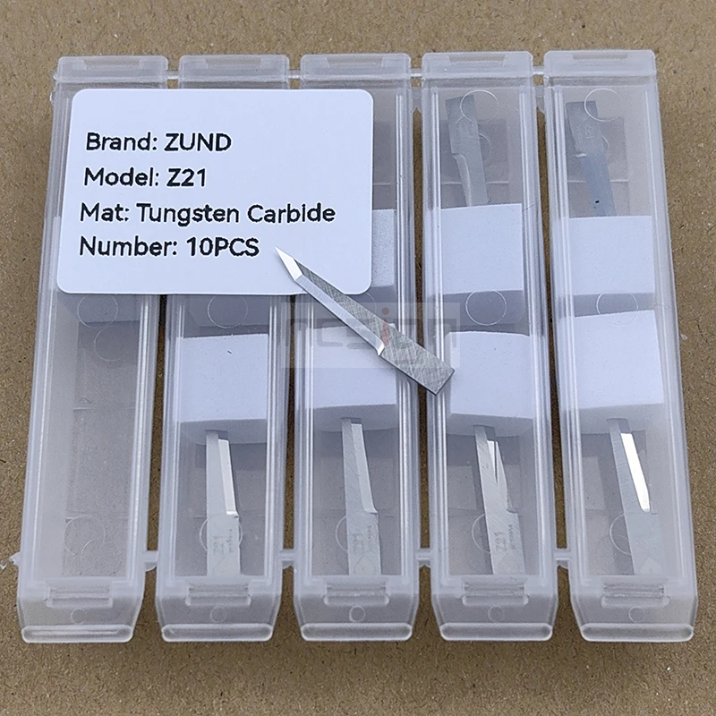 Zund Z21 Lâmina de Carboneto de Tungstênio Faca Vibratória Ferramentas Oscilantes Cortador Cnc Digital