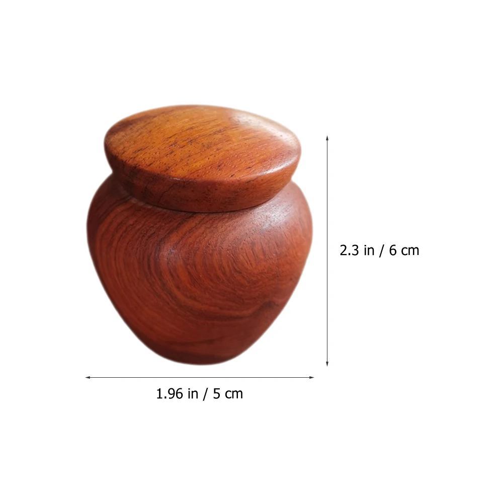 

2pcs Mini Sealed Urns for Ashes Cremation Keepsake Canister Small Incense Can Storage Container Portable Memorial Box Household