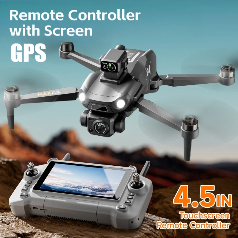 M24 8K GPS Intelligent Drone Large Touchscreen 5G Video Transmission Smart Obstacle Avoidance Return Home&Gift Delivery Gift Box