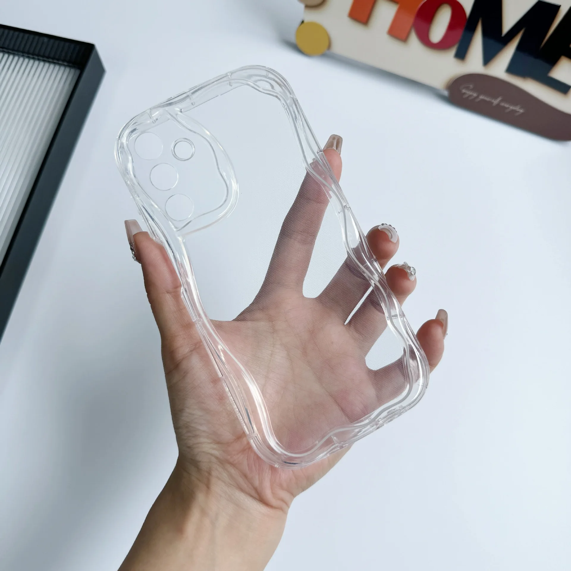 Für Galaxy S26 Creme-Handyhülle aus TPU-Material A07 A17 Sturzsichere Telefonhülle – Detail 4