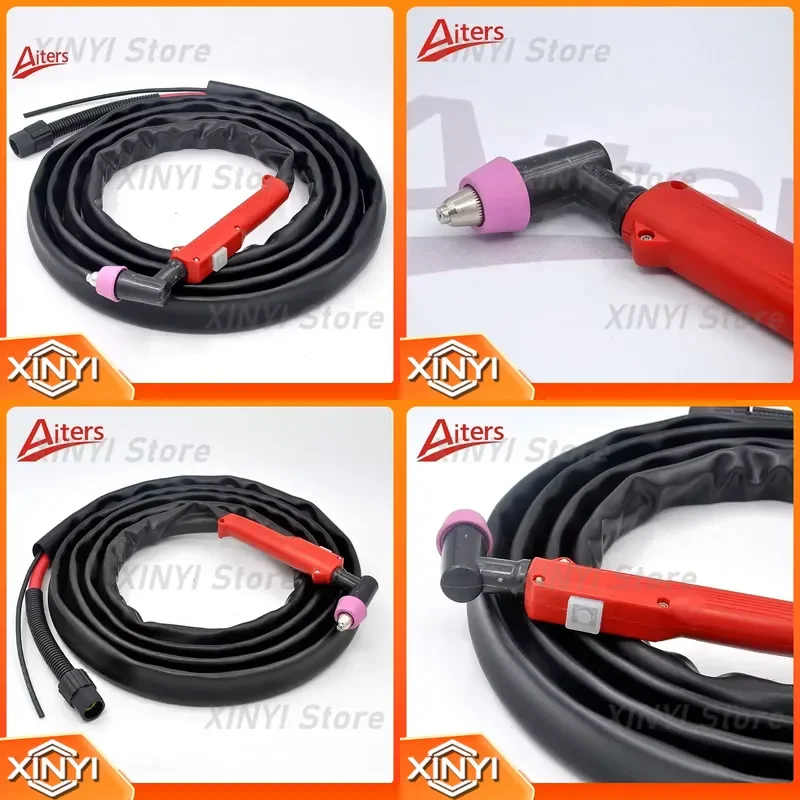 AG60 Air Plasma Torch SG55 WSD60 Burner Holder for Plasma Cutter Torch Gun Pilot Arc Completed Torch for Welding Cutting Tool