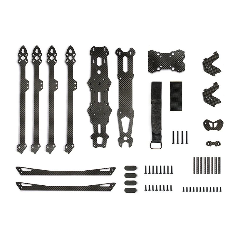 MAK4 V2 MARK4 FPV Drone Frame KIT 8/9/10 polegadas 367/387/427mm Fibra de Carbono Para RC FPV Freestyle Long Range Racing Drone Quadcopter