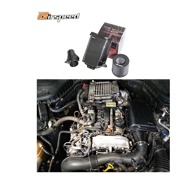 

Airspeed Auto Engine Systems 100% Dry Carbon Fiber Cold Air Intake System For BENZ E180 E200 E260 M274 2.0T