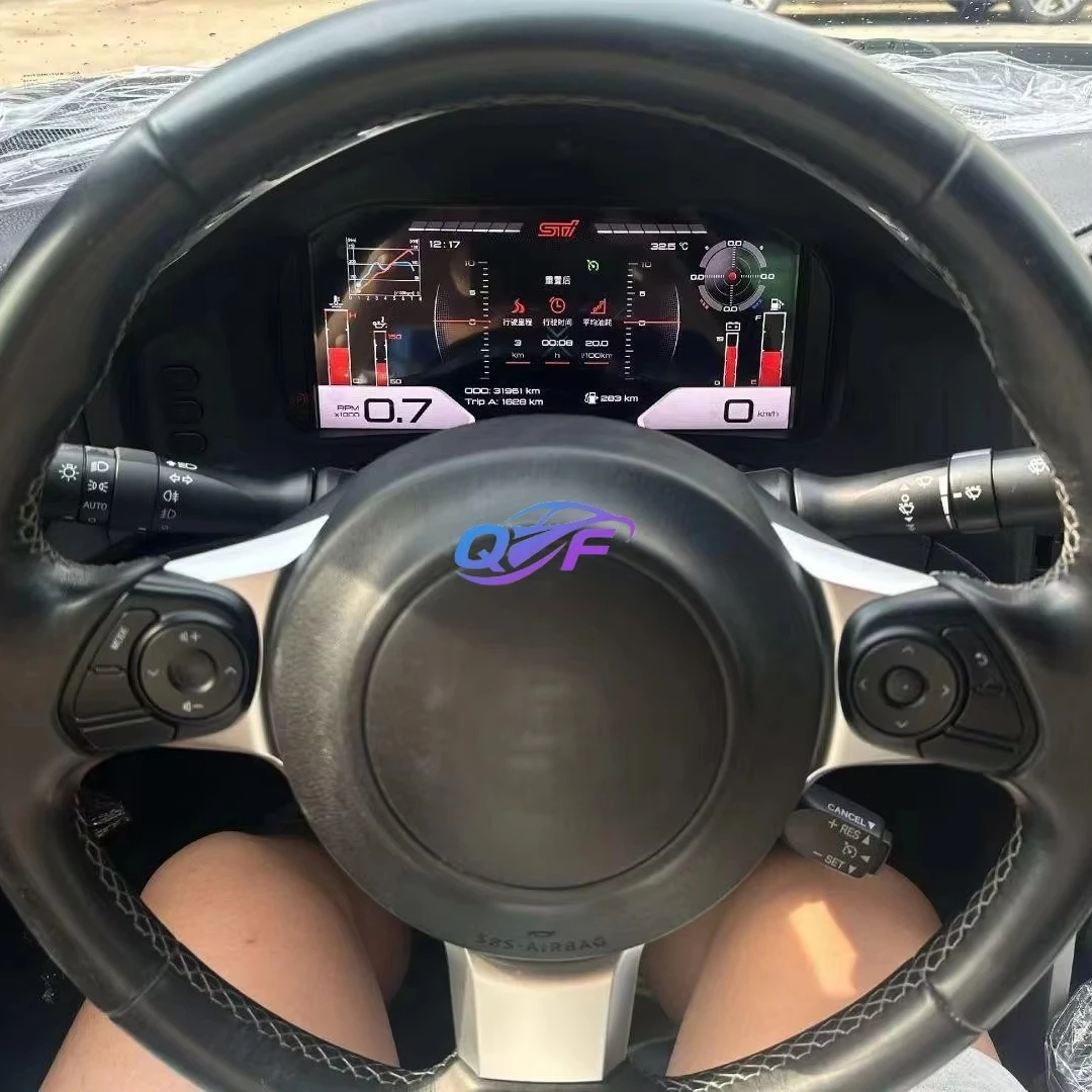 Car Digital Cluster Linux System for Toyota 86 for Subaru BRZ 2013-2019 Auto Speedometer LCD Dashboard Instrument