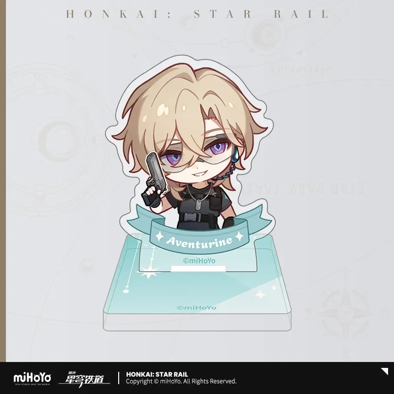 Presale Sunsyea Honkai Star Rail Official Merch miHoYo Original Authentic Nameless Medal  Theme Series Acrylic Seal Ornaments