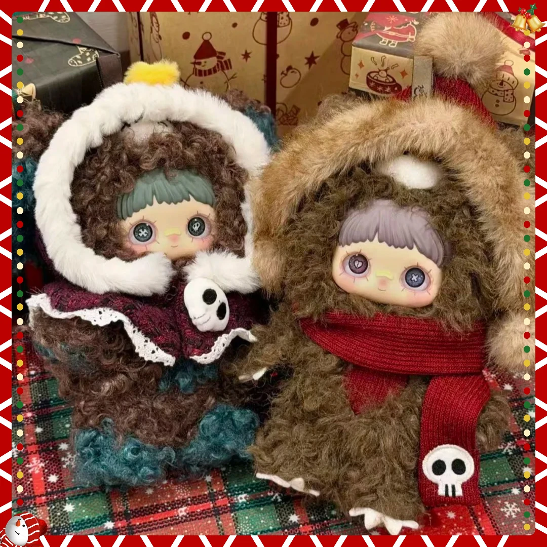 

Зимняя странная серия Maymei, слепая коробка, милая виниловая аниме-кукла Maymei, загадочная коробка, модные настольные украшения, Рождественский подарок, игрушка