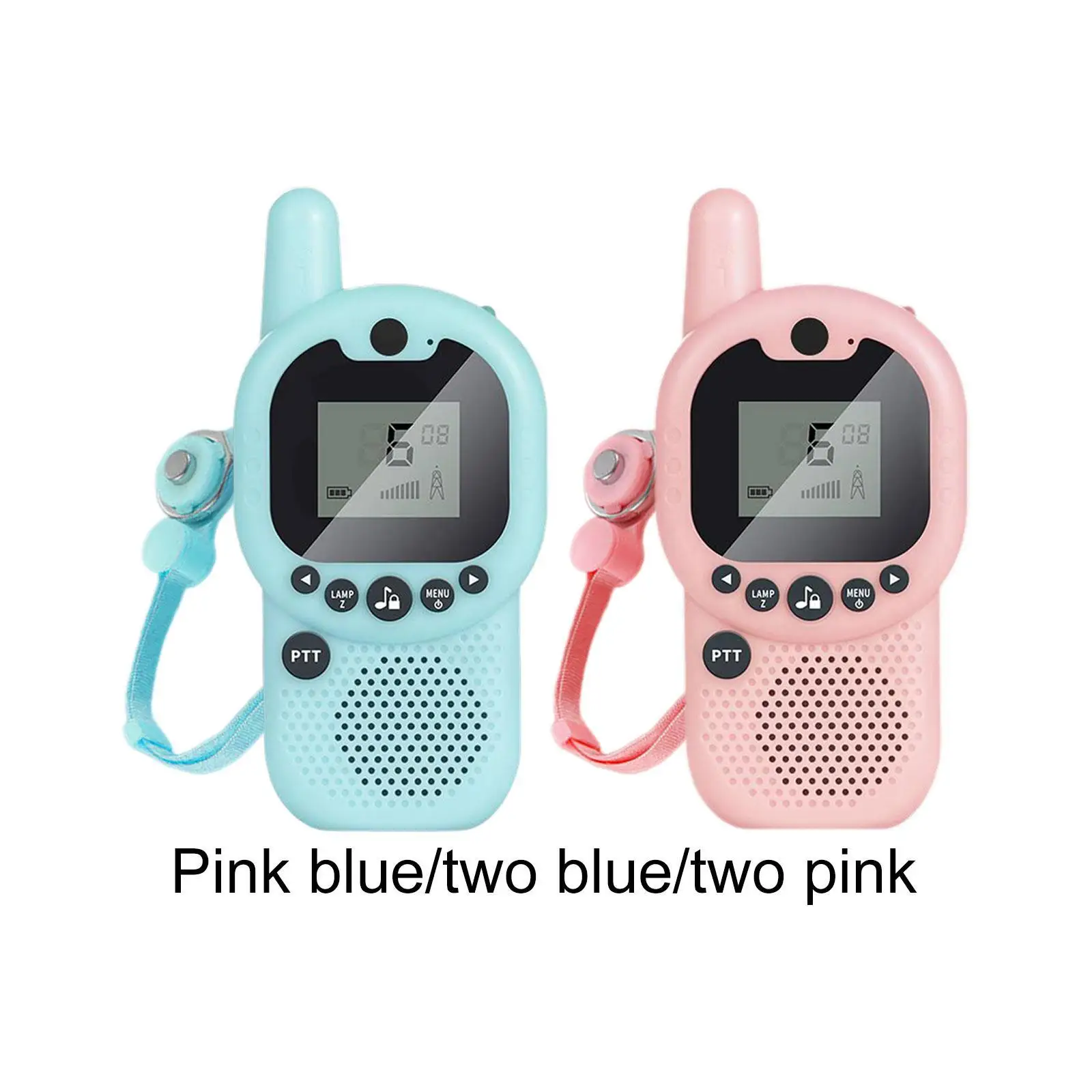 

2Pcs Kids Two Way Radios Radio Receiver Camping Children's Walkie Talkie Toy