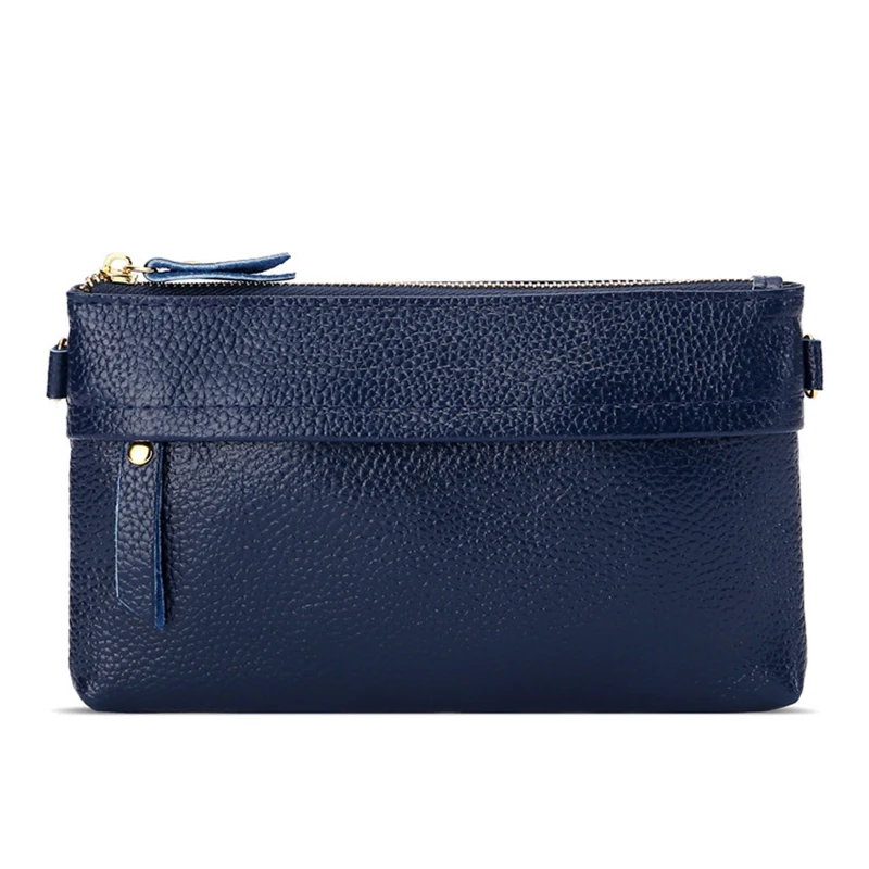 RanHuang Women Split Leather Day Clutches Candy Color Shoulder Bags Women\'s Fashion Crossbody Bags Small Clutch Bags A1593