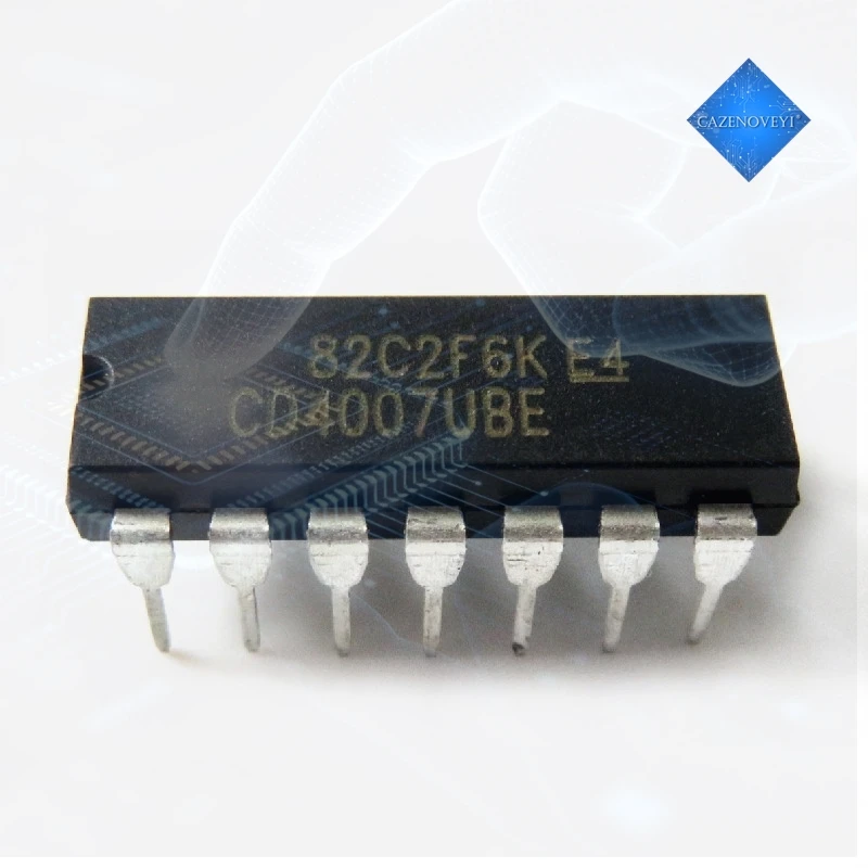 (5-10-20-30-100PCS) CD4007 DIP-14 CD4007UBE