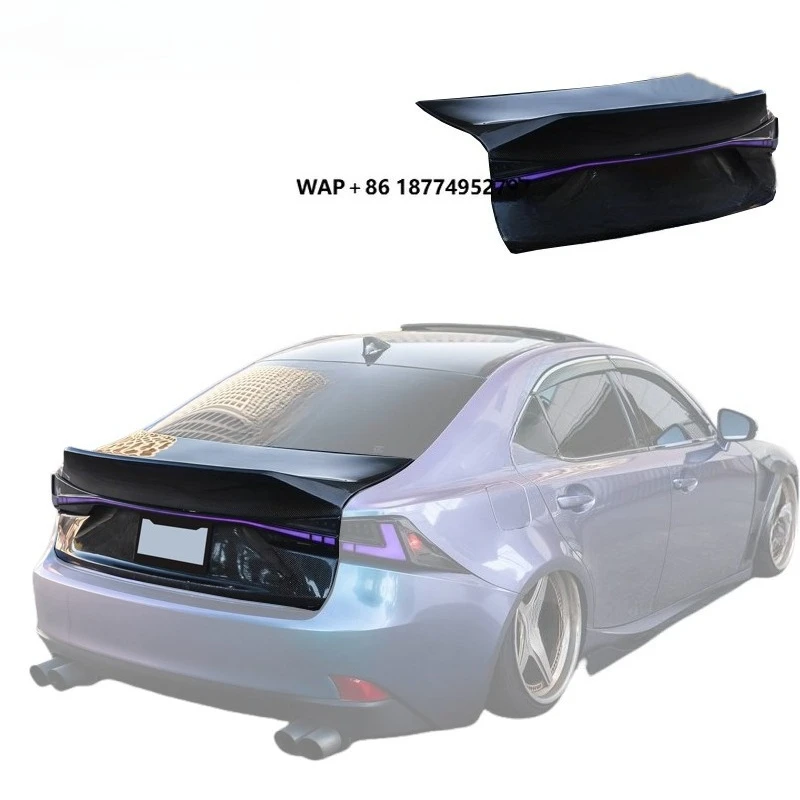 

IS Carbon Fiber Tailgate Cover IS250, IS300, and IS350. CLS Carbon Fiber Tailgate Cover for Modification