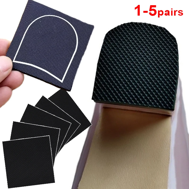 Shoes Bottom Protector Stickers High Heel Sole Anti-slip Outsole Pads Self Adhesive Rubber Sandals Sticker Patch Pad Accessories