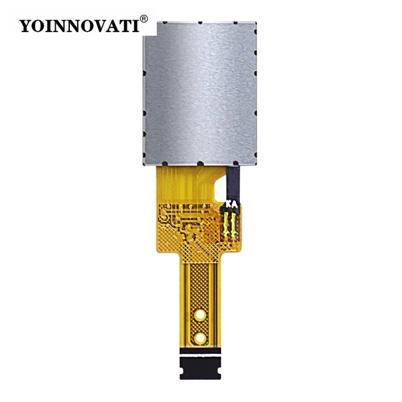 0.6 inch ST7735 TFT LCD Display Module 128x150 Resolution SPI Interface 8-Pin Pluggable Color LCD Module Square Screen
