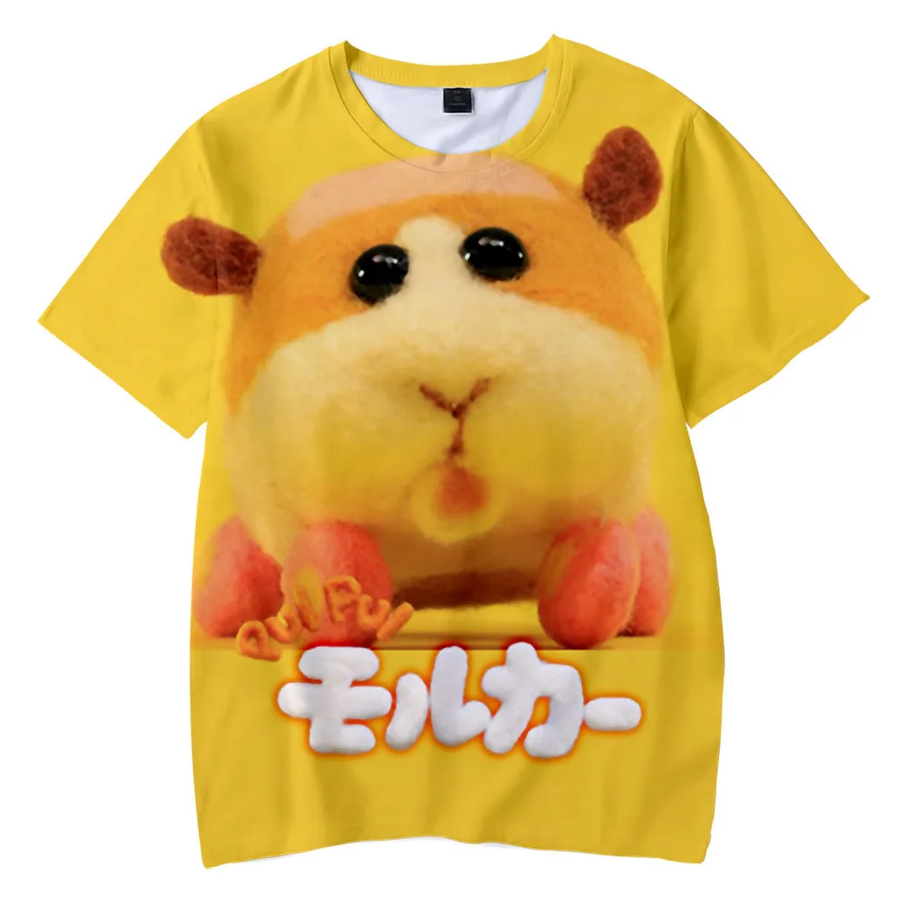 Pui Pui Molcar 3D Print Anime T Shirt Kids Summer Fashion Cartoons T-shirt Boy Girl Tshirt Children Unisex Tops Clothing T shirt