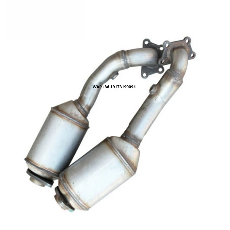 

Factory Sell Exhaust Engine Auto Three Way Catalytic Converter for SLS 3.0 with Double Bellows EPA
