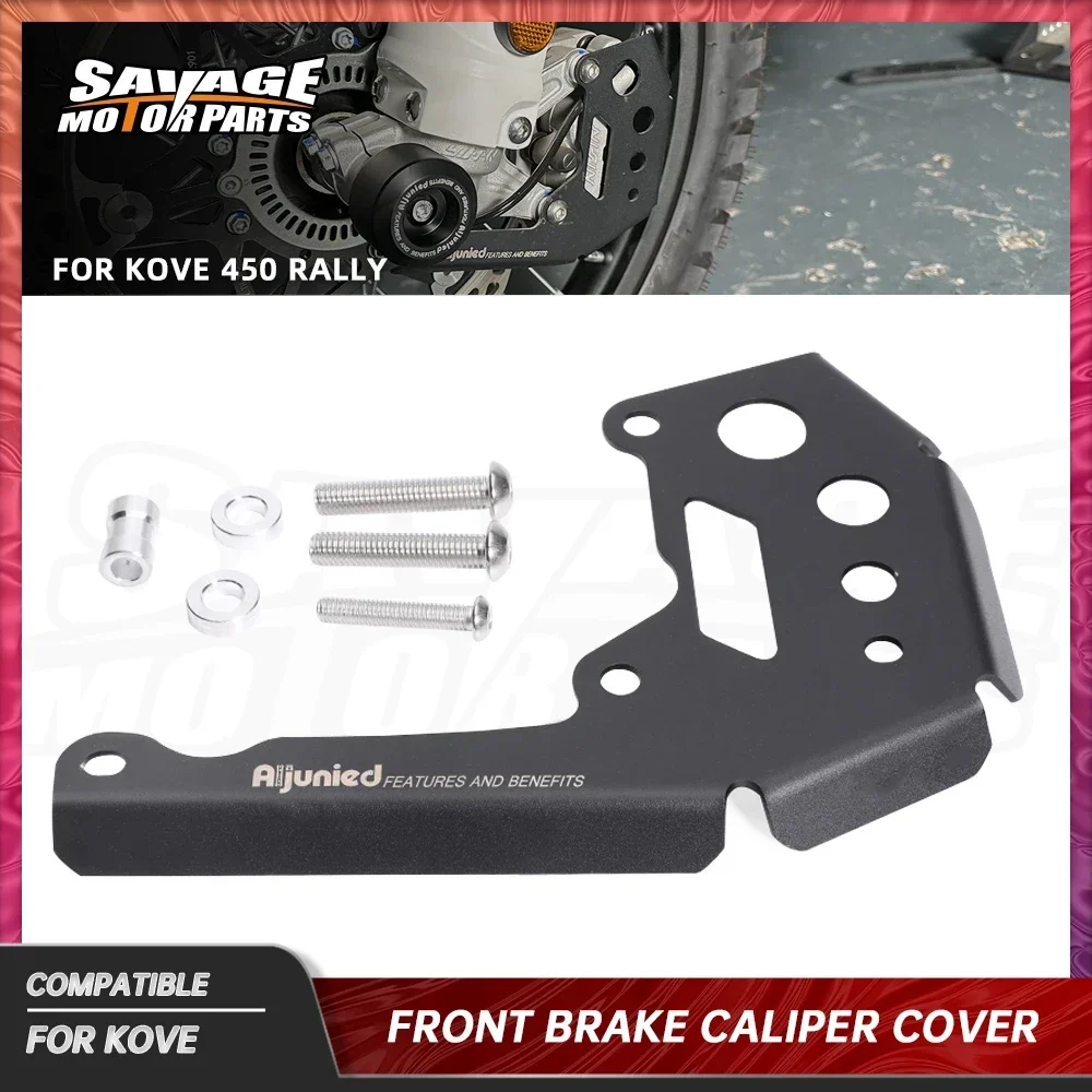 

Front Brake Caliper Cover For KOVE 450 Rally 2023-2024 Motorcycle Rear Brake Master Cylinder Guards Rear ABS Sensor Protector