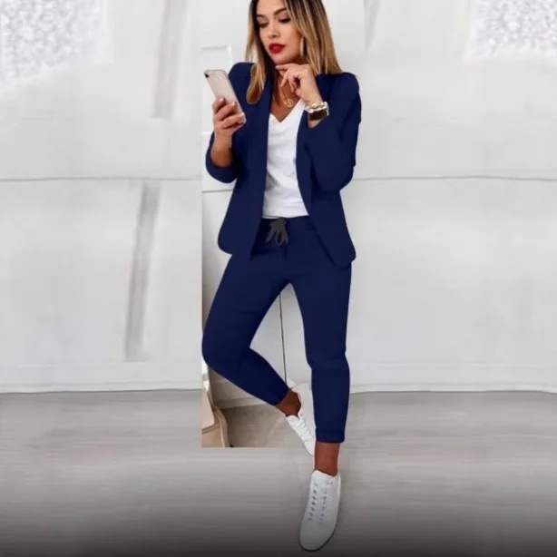 Casual Fashion Suit Women's Suit 2025 New  Europe and America