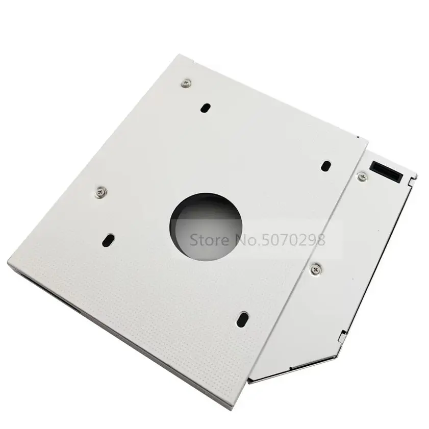 Aluminum 12.7mm 2nd HDD SSD Hard Drive Optical Caddy Adapter for Acer Aspire 5749Z 5750G 5750ZG 5755G 5930g 5742 5742G 5349zrl