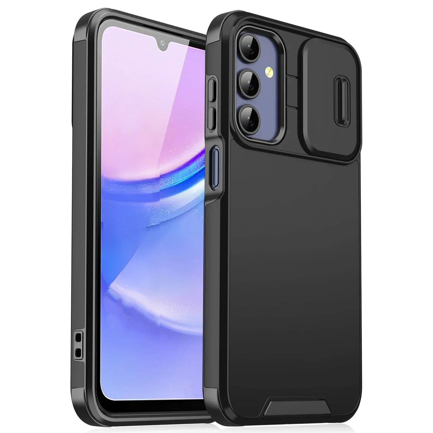 Back Panel Phone Case For Samsung Galaxy A25 A36 A35 A53 A54 A55 A56 A23 A32 5G  All-inclusive Camera Protective Cover Cases