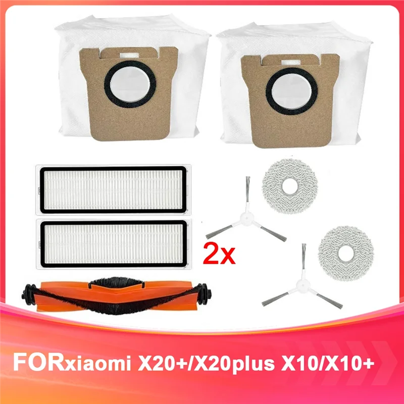 

ABRE-подходит для Xiaomi X20 +/X20plus X10/X10 + запасной комплект для подметального робота, запасные части для подметального робота