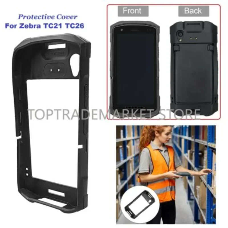

10pcs Protect Covers Case For Zebra TC21 TC26 Scanner