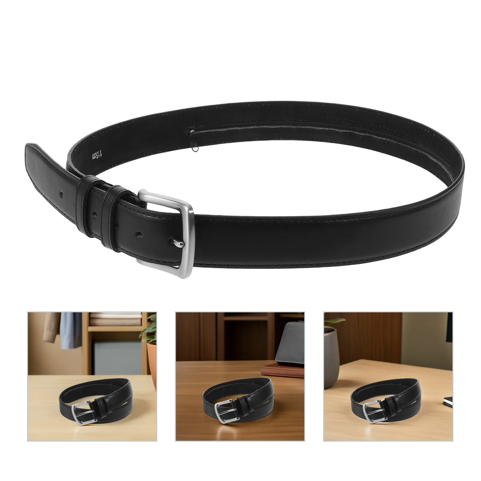 

Многофункциональный кошелек и поясная сумка с защитой от кражи для путешествий, с секретным отделением для скрытого хранения денег из искусственной кожи