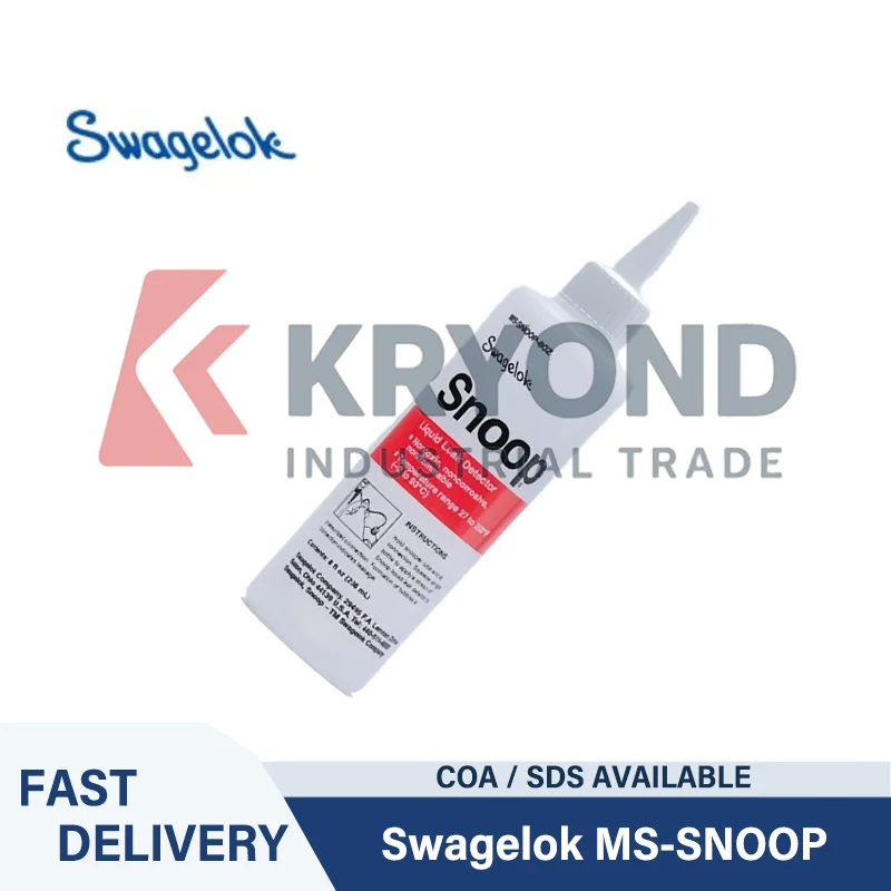 

Swagelok MS SNOOP Жидкость для обнаружения утечек для фитингов газовых и жидких труб, клапанов и соединений для трубок
