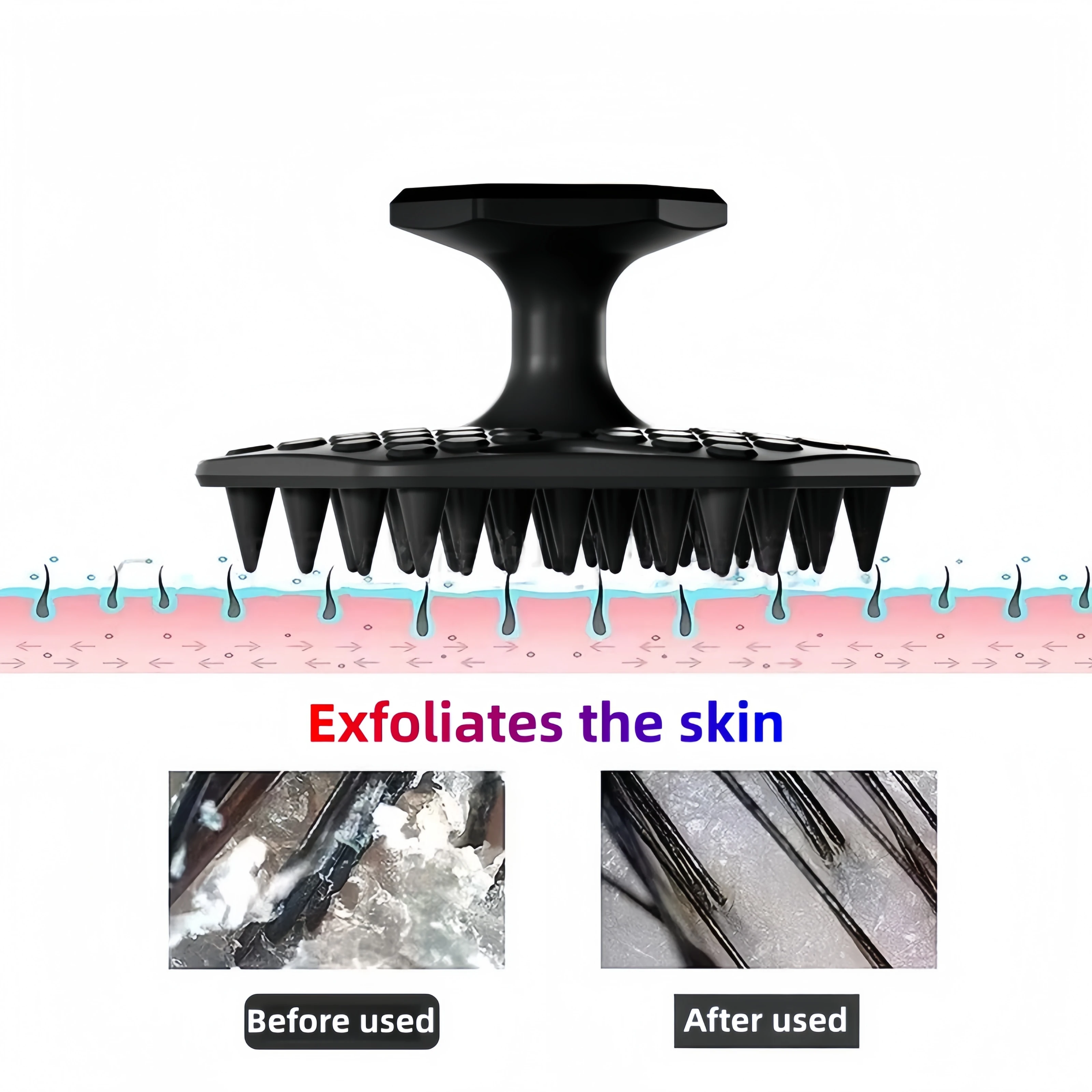 Cepillo de limpieza Facial para hombres y mujeres, depurador de silicona suave, cara en miniatura, limpieza profunda de poros, afeitadora, masajeador, cepillo exfoliante Facial