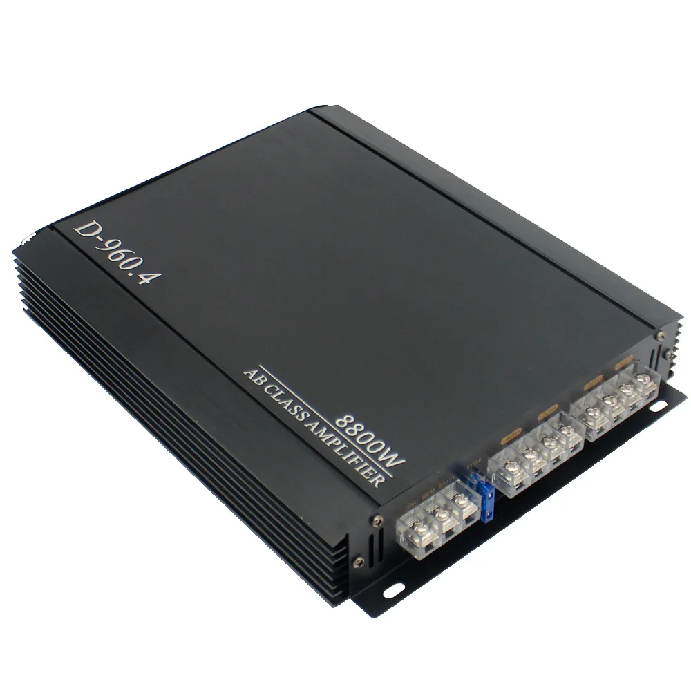 

Новый полезный 4-канальный автомобильный усилитель Fever высокой мощности 12В, 8800Вт для модернизации автозвука