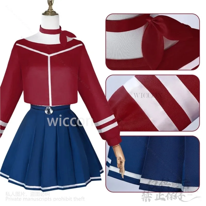 ميتا ميتا تأثيري أنيمي لعبة الرعب MiSide زي JK زي مدرسي فستان لطيف لوليتا لجميع القديسين عيد الميلاد الفتيات مخصص