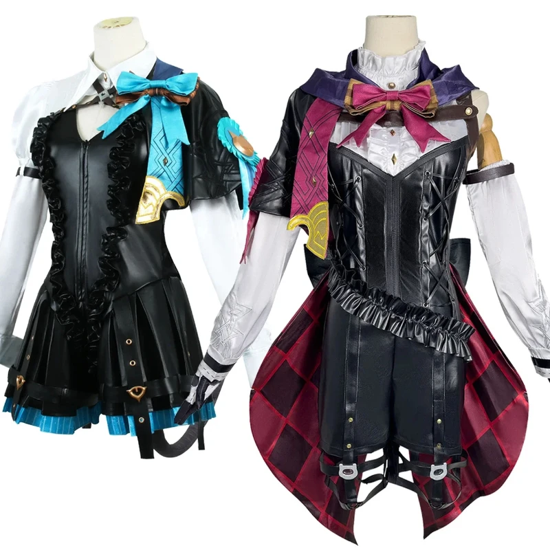 Lyney Lynette Cosplay Costume Game Genshin Impact DokiDoki-SR Fontaine Lyney Cosplay Uniform Hat Glove Tail Magician 2025