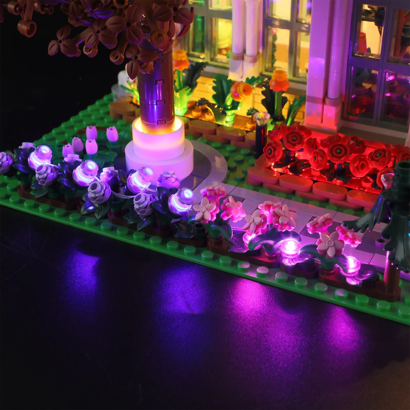 Kit de luces LED para 21353, luces de bloques de construcción de jardín botánico (sin solo modelo, luz LED), juguetes de ladrillos, luces para regalo para niños