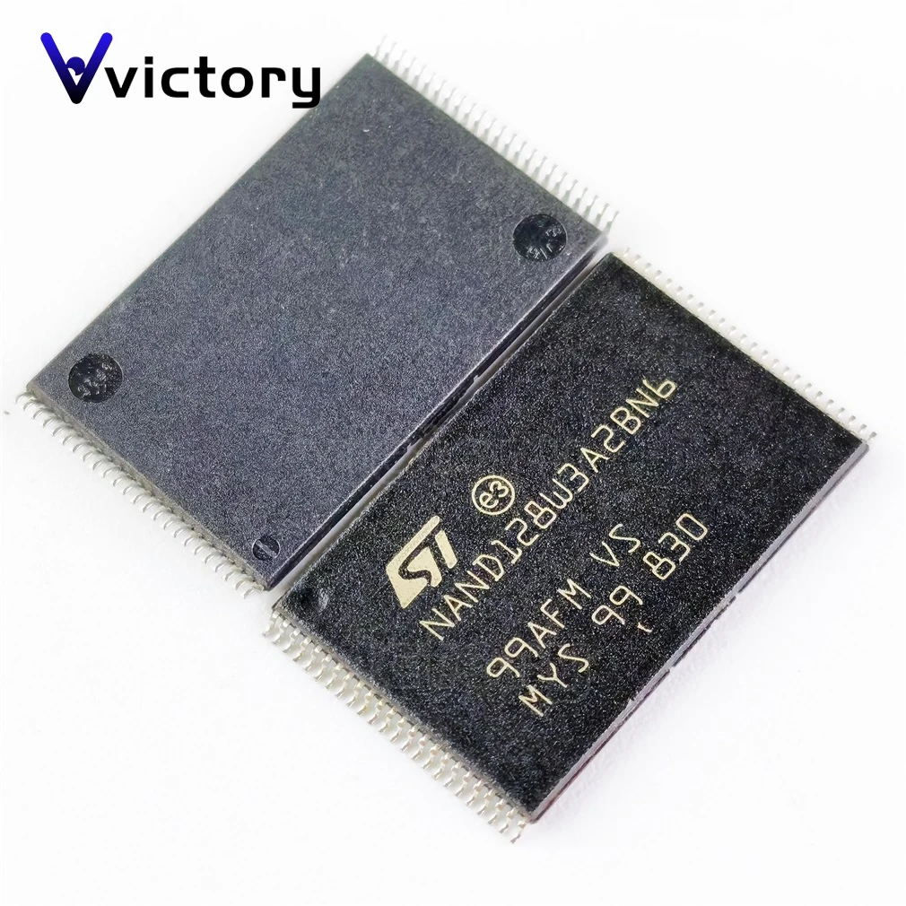 2PCS NEW NAND128W3A2BN6E TSOP48 Memory 16M Flash Memory NANDFLASH NAND128W3A2