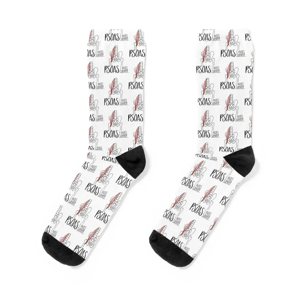 

Psoas I Was Saying Socks cool colored Men's Socks Women's