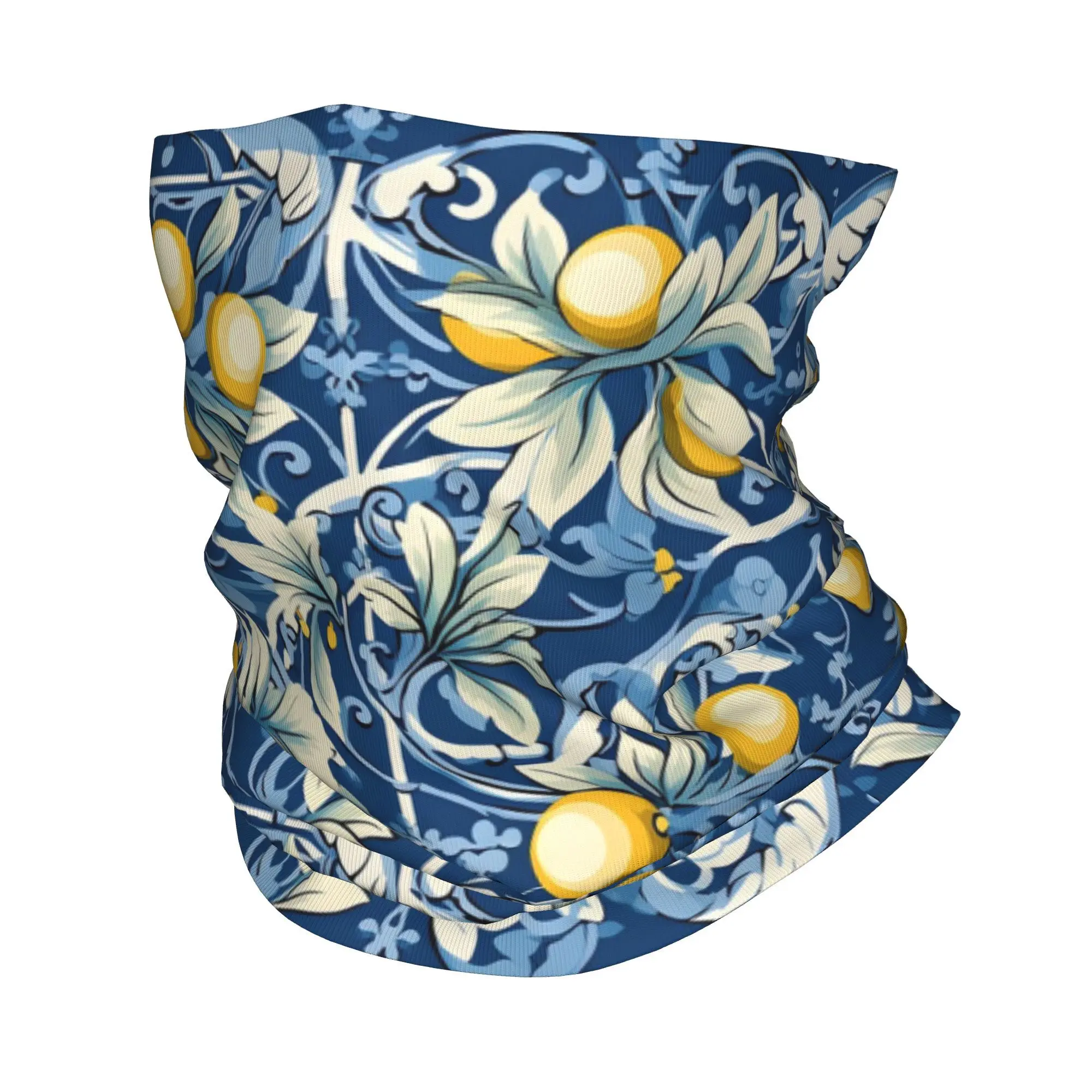 بلاط الماجوليكا الإيطالي 24 باندانا الرقبة الجراب المطبوعة التفاف قناع وشاح متعدد الوظائف عقال الدراجات للجنسين الكبار تنفس