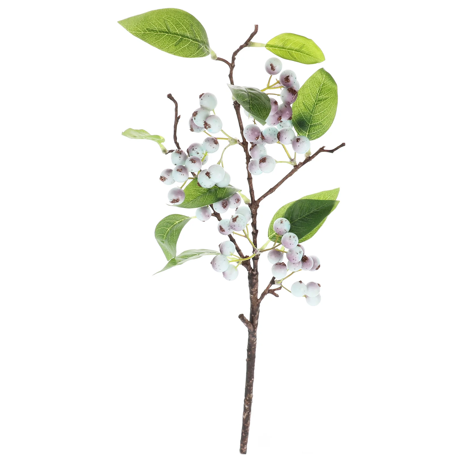 

Artificial Blueberry Branch Bright Colored Berry Picks for Christmas Tree Wedding Party Home Office Decoration