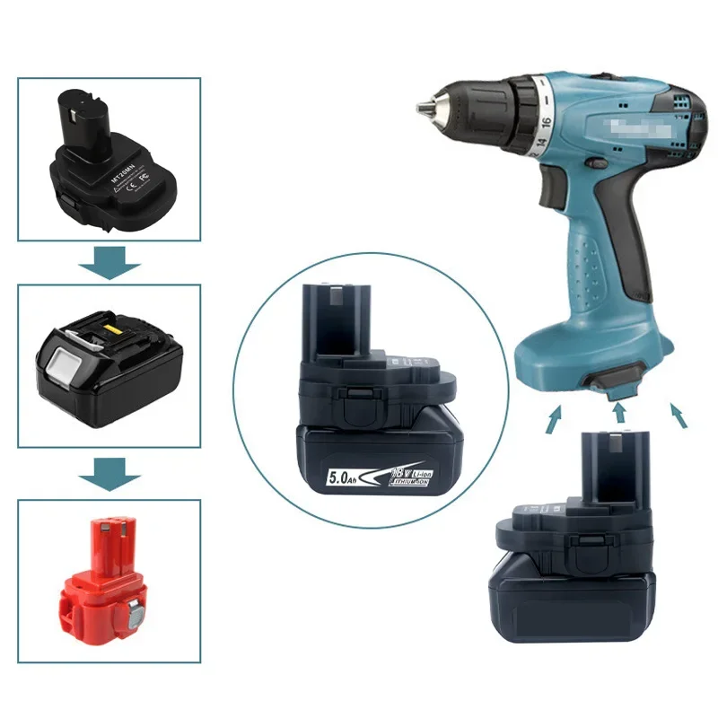 BL1830 Adapter baterii MT20BSL MT20ML Konwerter do akumulatora litowo-jonowego Makita 18V do Milwaukee Bosch Dewalt Ryobi Tool Converter