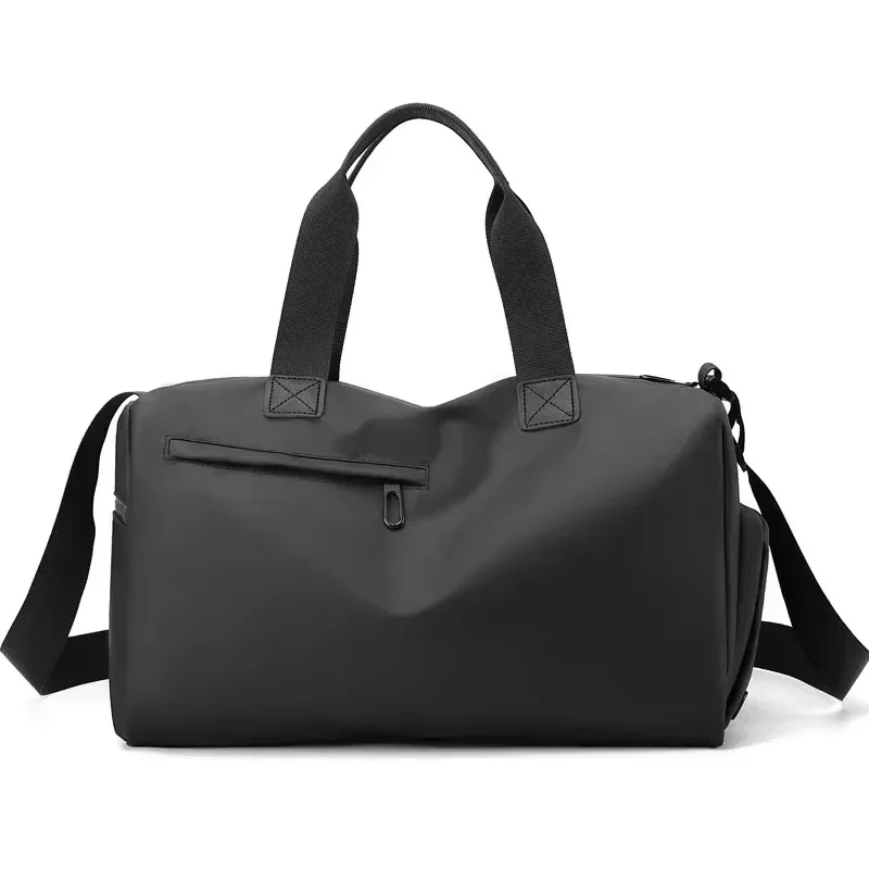 

Oxford Solid Color 2025 New Travel Handbag Solid Color Trendy Versatile Fitness Shoulder Bag Large Capacity Soft Crossbody Bag