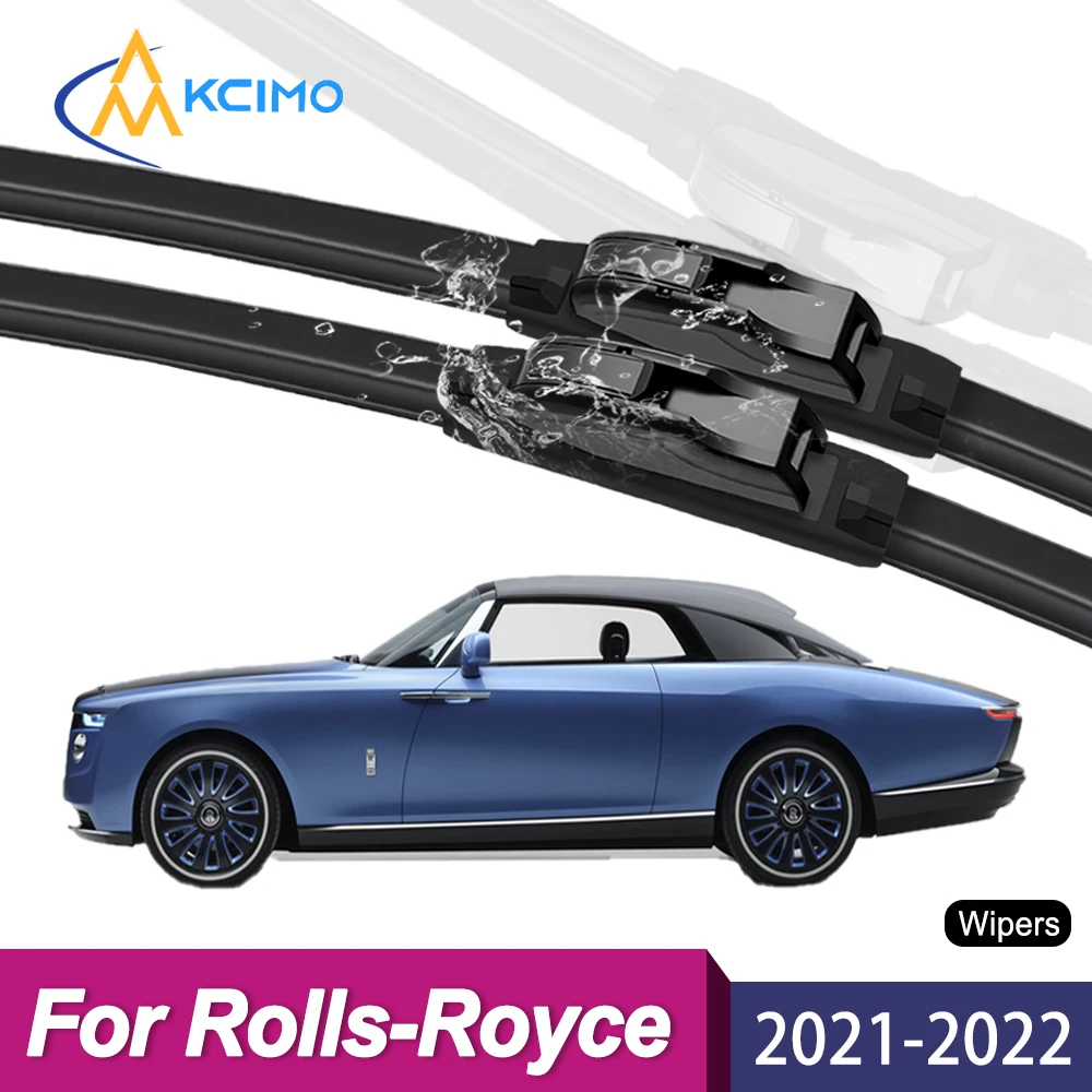 

Anti-Vibration Quiet Front Wiper Blades For Rolls-Royce Boat Tail 2021-2022 Easy Installation Automotive Accessories