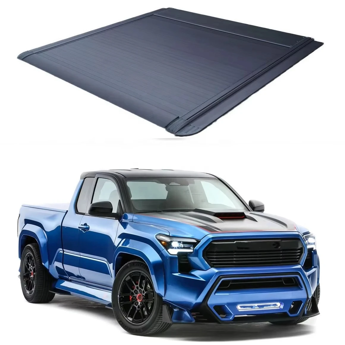 

Factory Direct Pickup Truck Bed Waterproof Electric Retractable Tonneau Cover for Tundra Hunter F70 Vigus