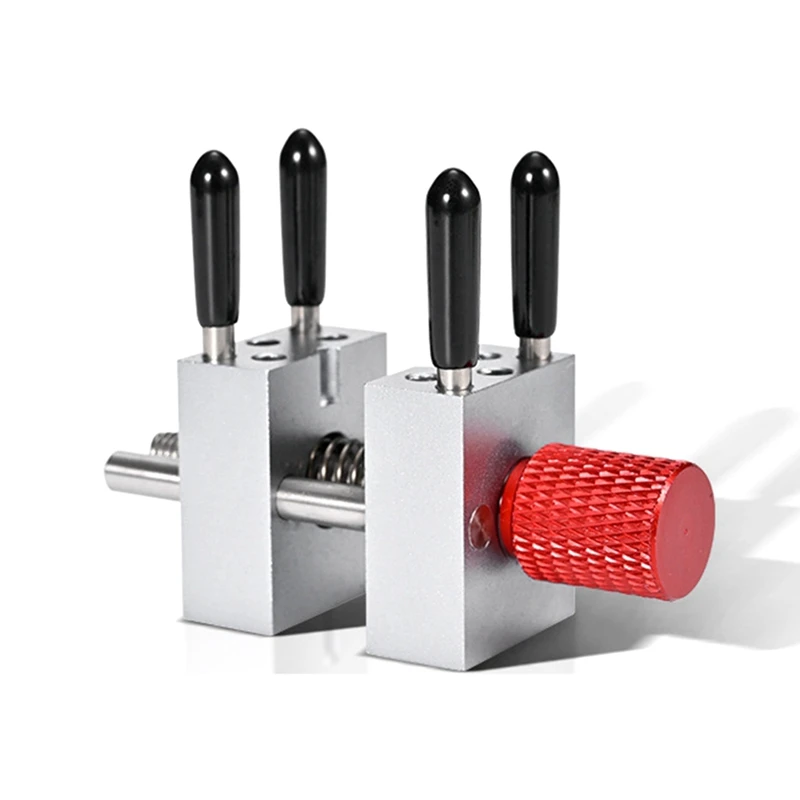 MAKE Model-Clamp-Handheld-Mini-Table-High-Precision-Split-Bench-Vise-Seamless-Clamping-Model-Making-Building-Tool-Red