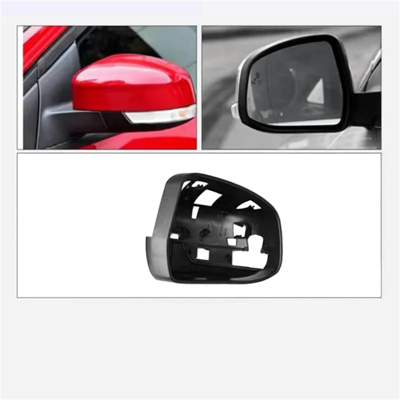 

3X Side Wing Mirror Frame Holder For Ford Focus MK3 MK2 2008 2018 Outer Glass Surround Housing Replace Right With Hole