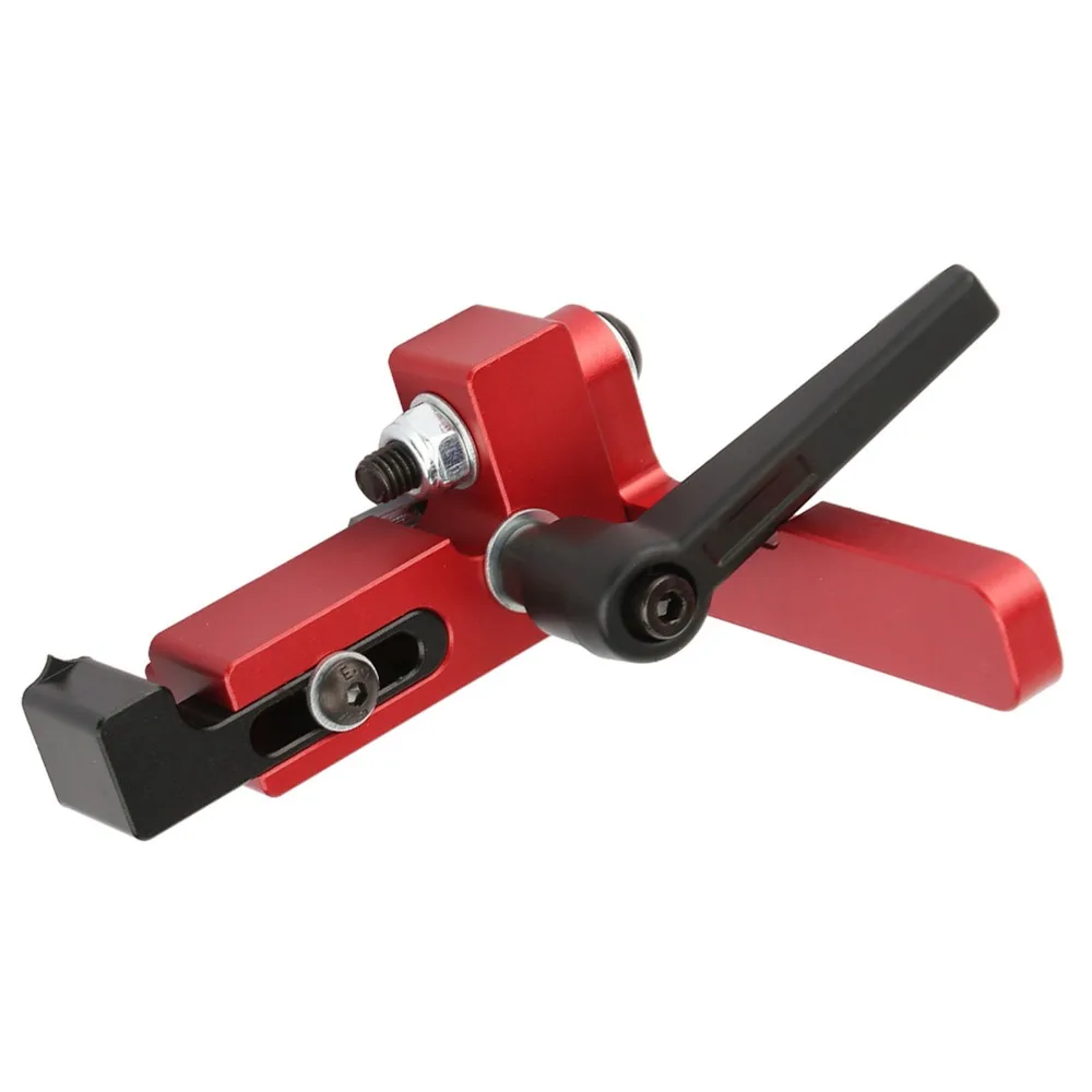 Accurate Alloy Steel Miter Track Stop Accurate Limit Type-75 Woodworking Tool Fences T-Tracks Length Limit Device Workbench