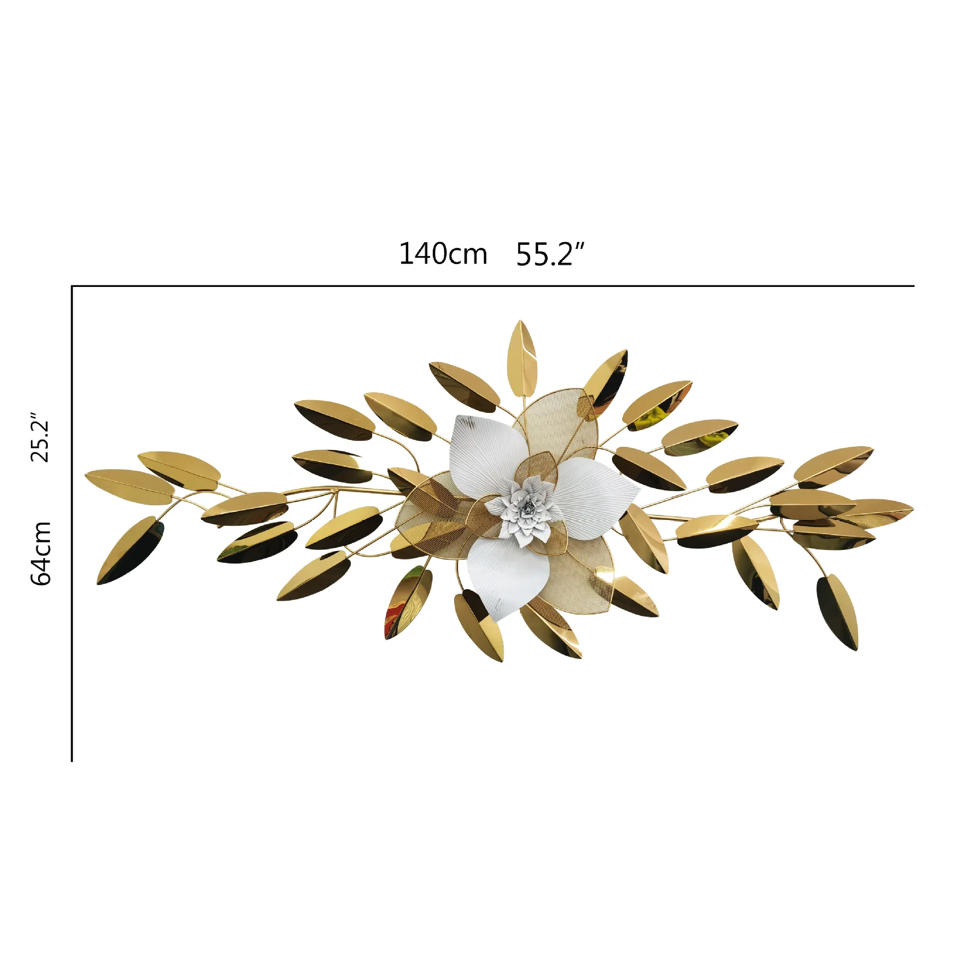 

Simple modern entrance wall hanging background wall light luxury decoration